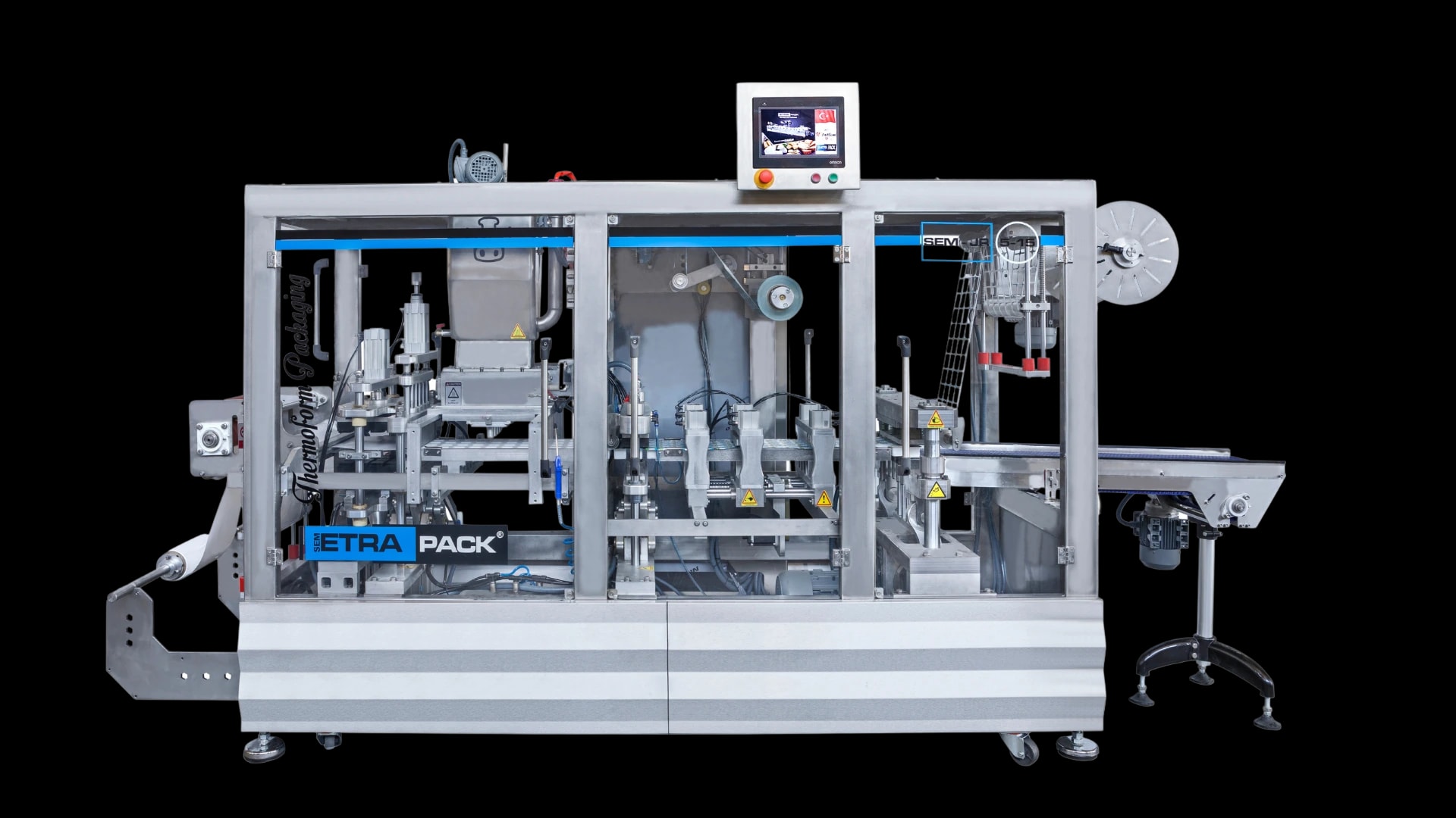 SEM JR 5-15 Termoform Paketleme Makinesi